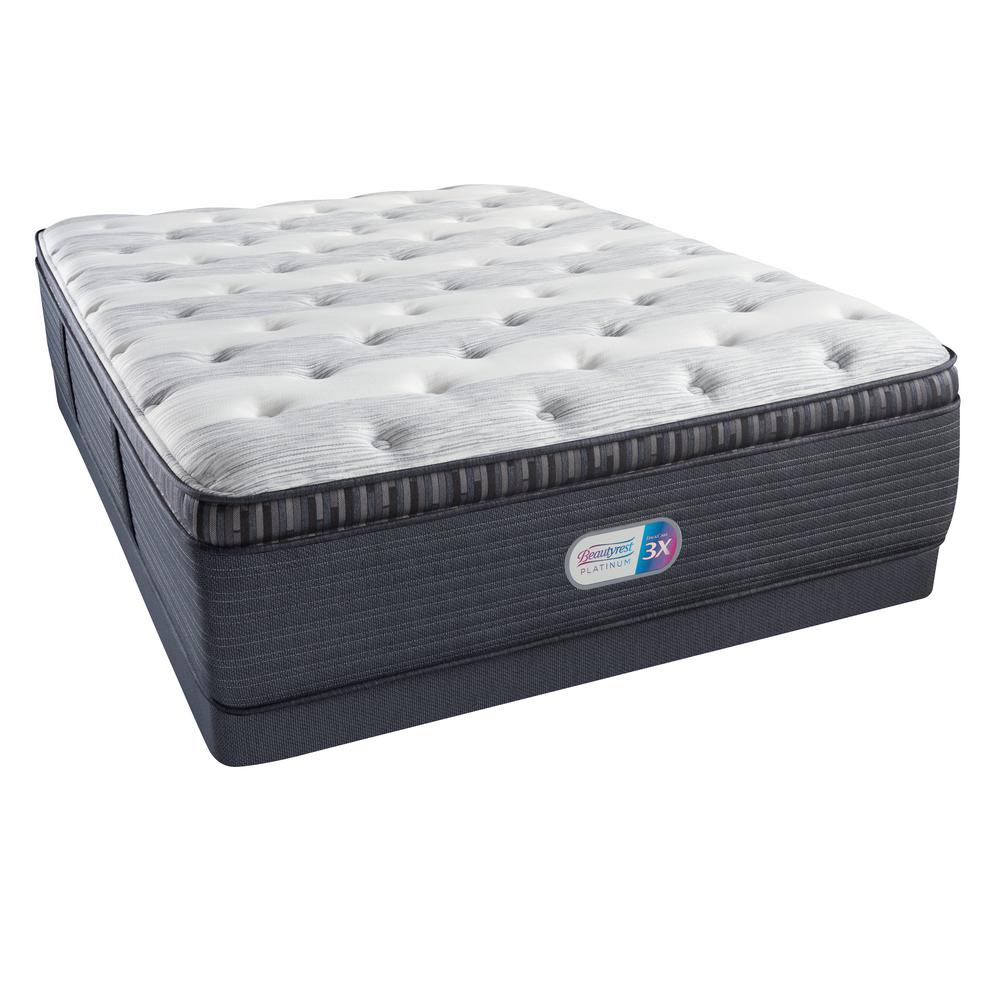 Beautyrest Platinum Haven Pines Extra Firm Cal King Low Profile