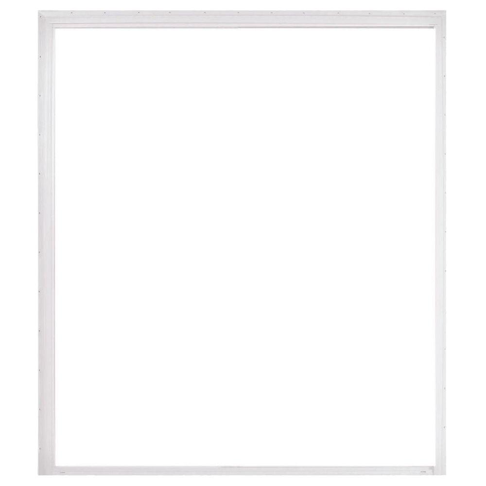 American Craftsman 60 in. x 80 in. 50 Series White Vinyl Sliding Patio