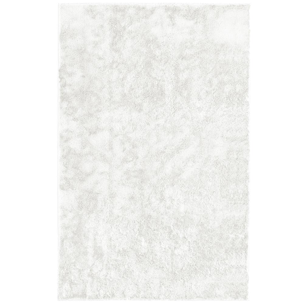 Lanart Silk Reflections White 9 ft. x 12 ft. Area Rug-SILKRE912W - The ...