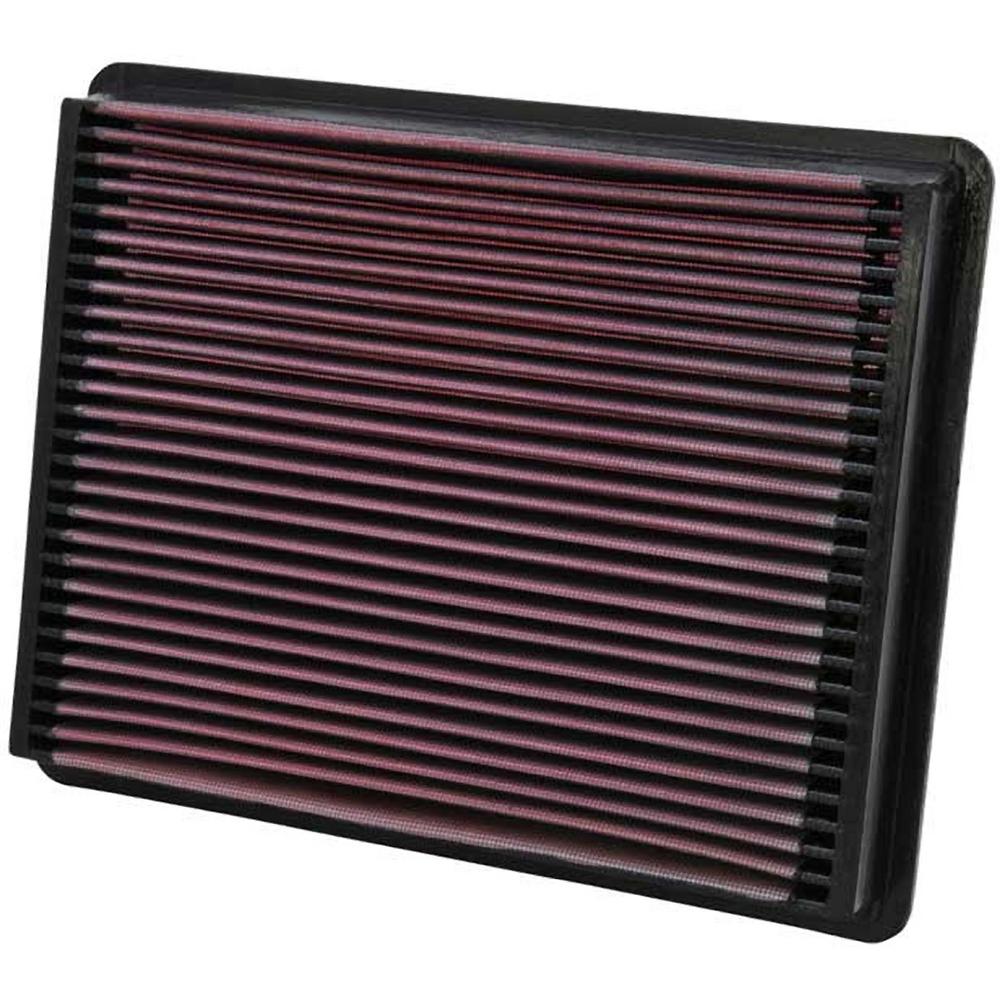 K&N Engine Air Filter: High Performance  Premium  Washable  Replacement Filter: 1999-2017 Chevrolet/GMC/Cadillac Truck and SUV V8  33-2135