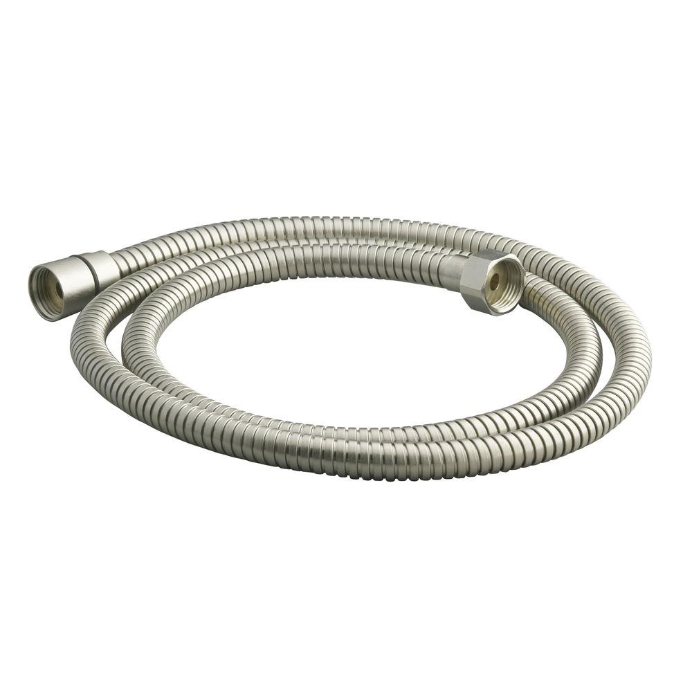 KOHLER MasterShower 60 in. Metal Shower Hose in Vibrant Brushed Nickel