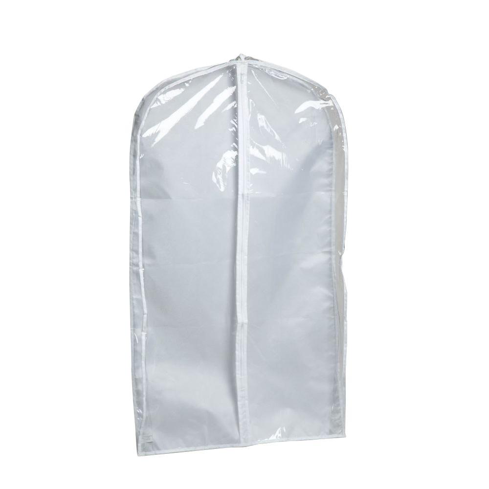 Honey Can Do 3 Pack Clear Peva Suit Bag Sftz01417 The Home Depot
