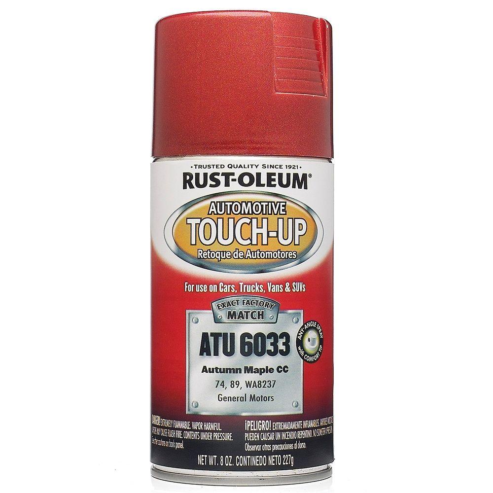 RustOleum Automotive 8 oz. Deep Jewel Green Auto TouchUp Spray (6Pack)ATU5000 The Home Depot