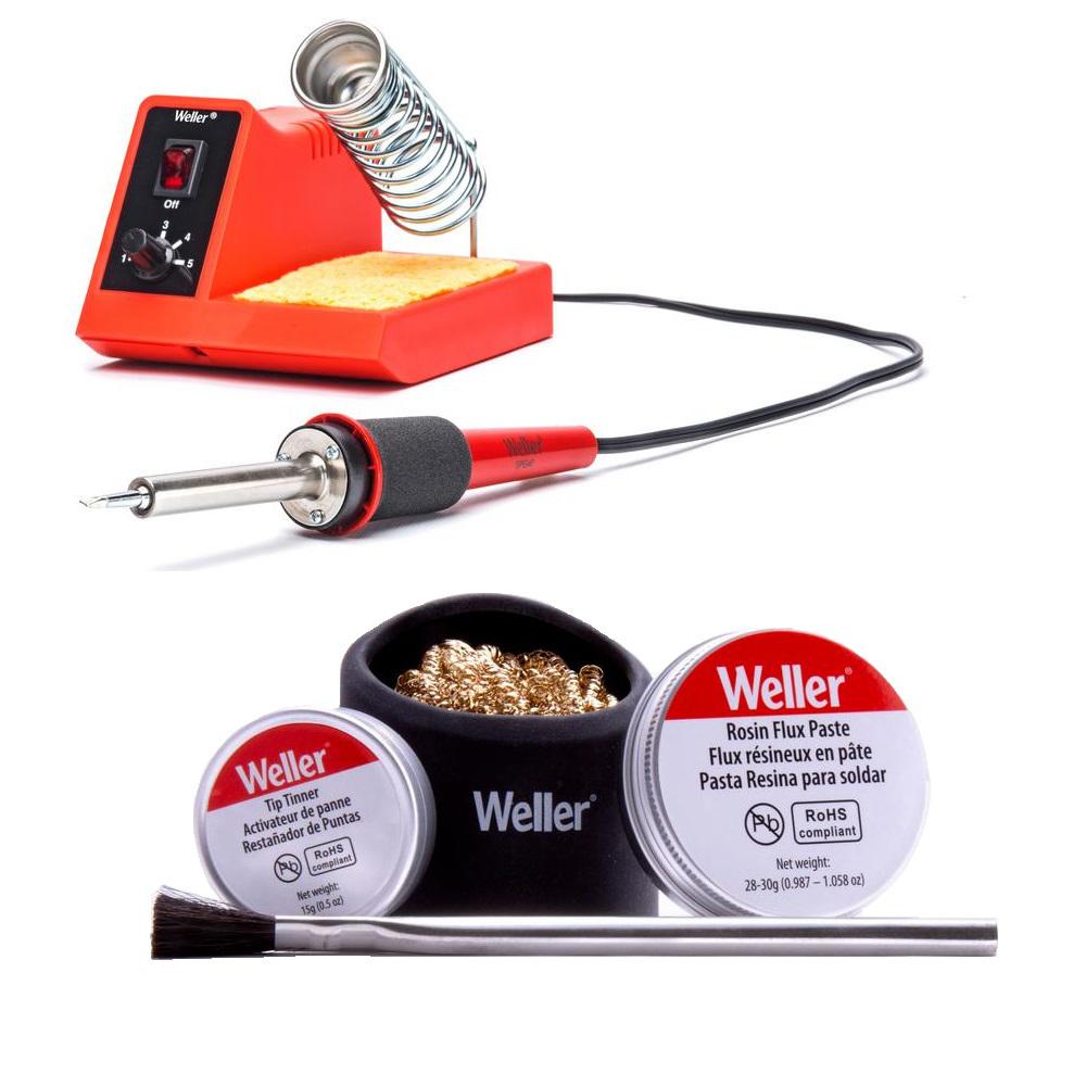 Weller 5Watt to 40Watt Soldering Station and Accessory Kit Combo