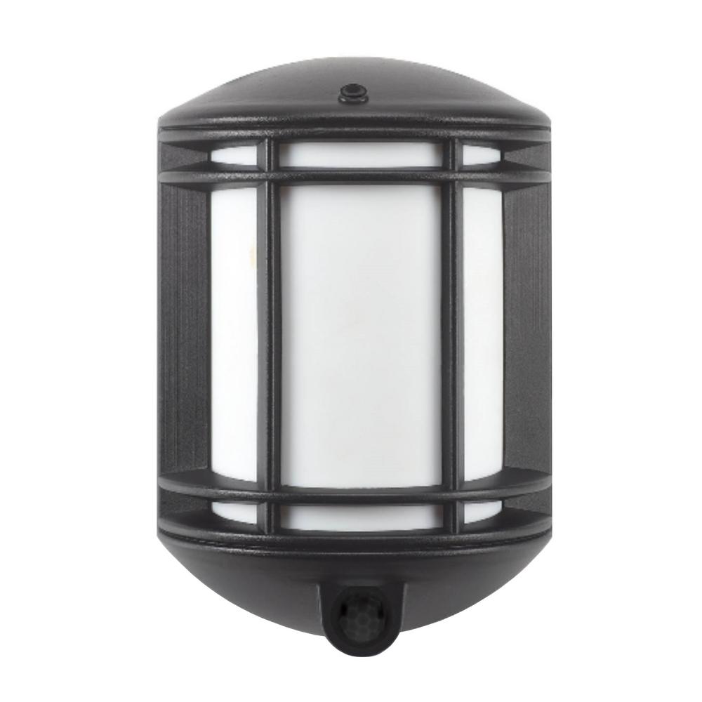 It S Exciting Lighting Cambridge Black Outdoor Motion Sensing Integrated Led Wall Mount Sconce It S Exciting Lighting Cambridge Black Outdoor Motion Sensing Integrated Led Wall Mount Sconce
