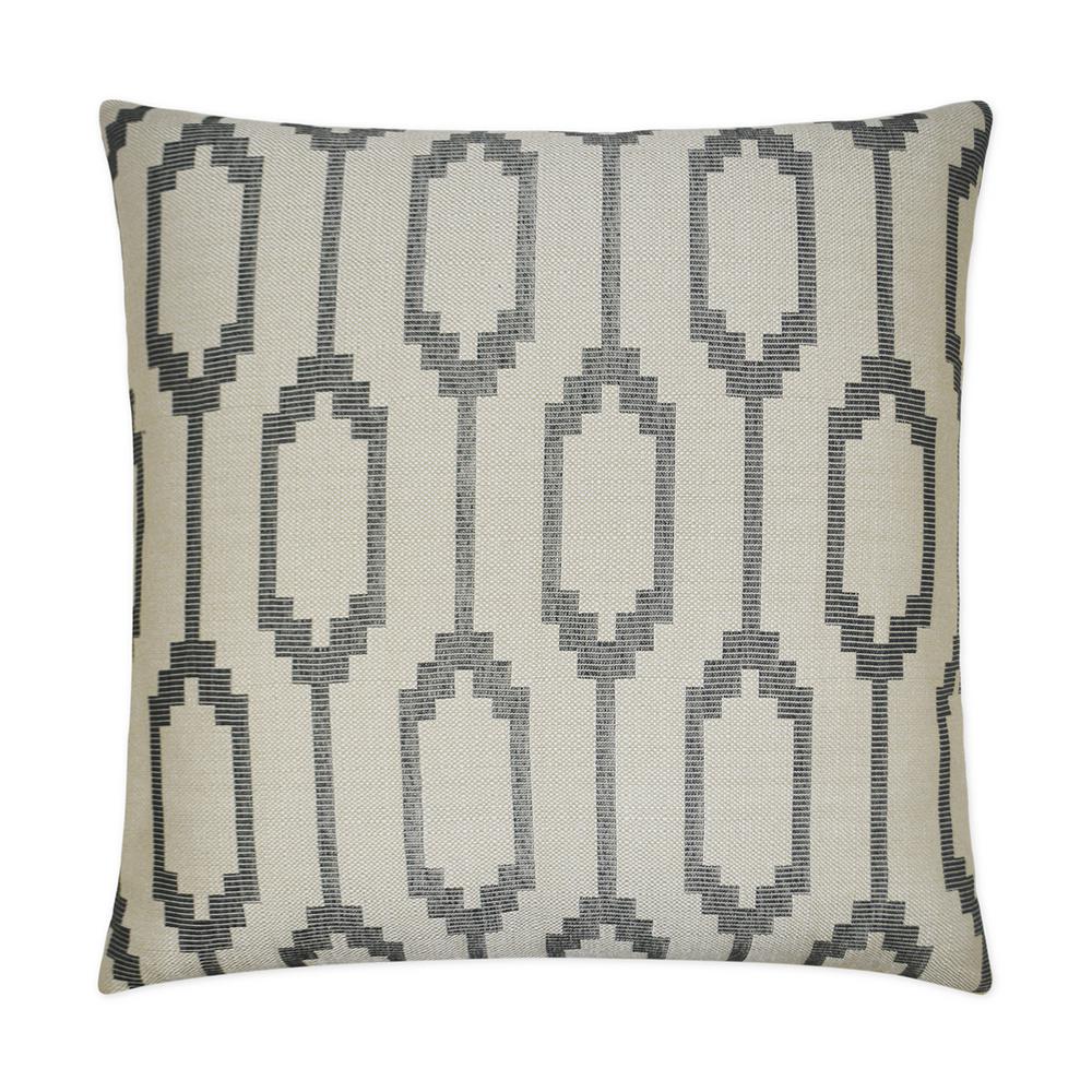 Santa Fe Grey Feather Down 24 In X Standard Decorative Throw Pillow
