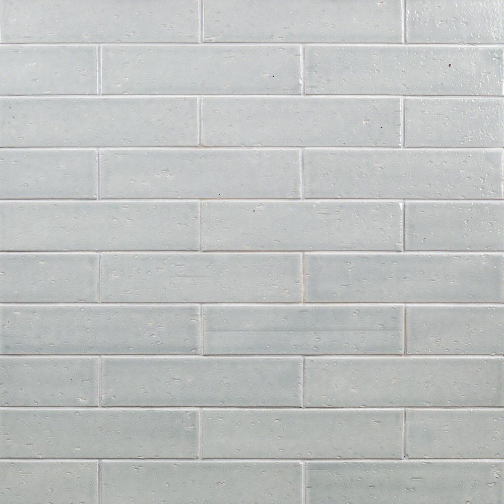 Ivy Hill Tile Rhythmic Wales Gray 2 in. x 9 in. 12mm Glazed Clay Subway