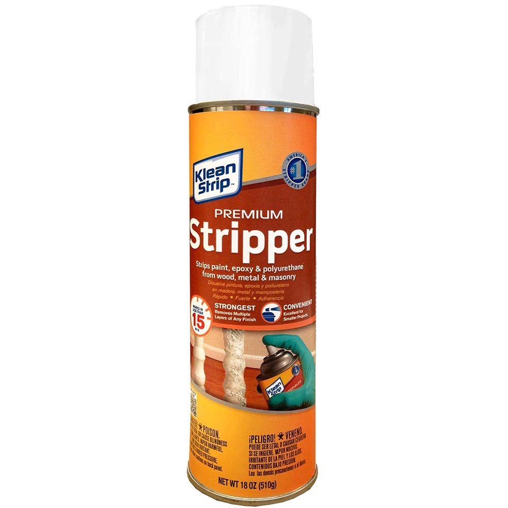 Klean Strip 18 Oz Stripper ESR72 The Home Depot   Klean Strip Paint Thinner Solvents Cleaners Esr72 64 1000 