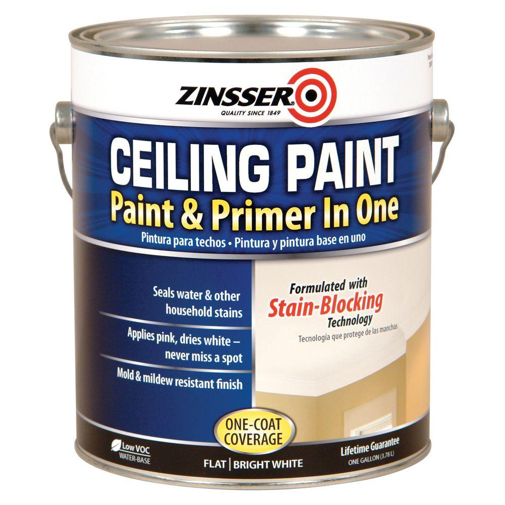 Zinsser Mildew Resistant Paint The Home Depot