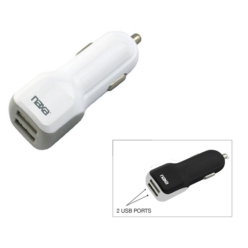 dual 2 amp usb car charger