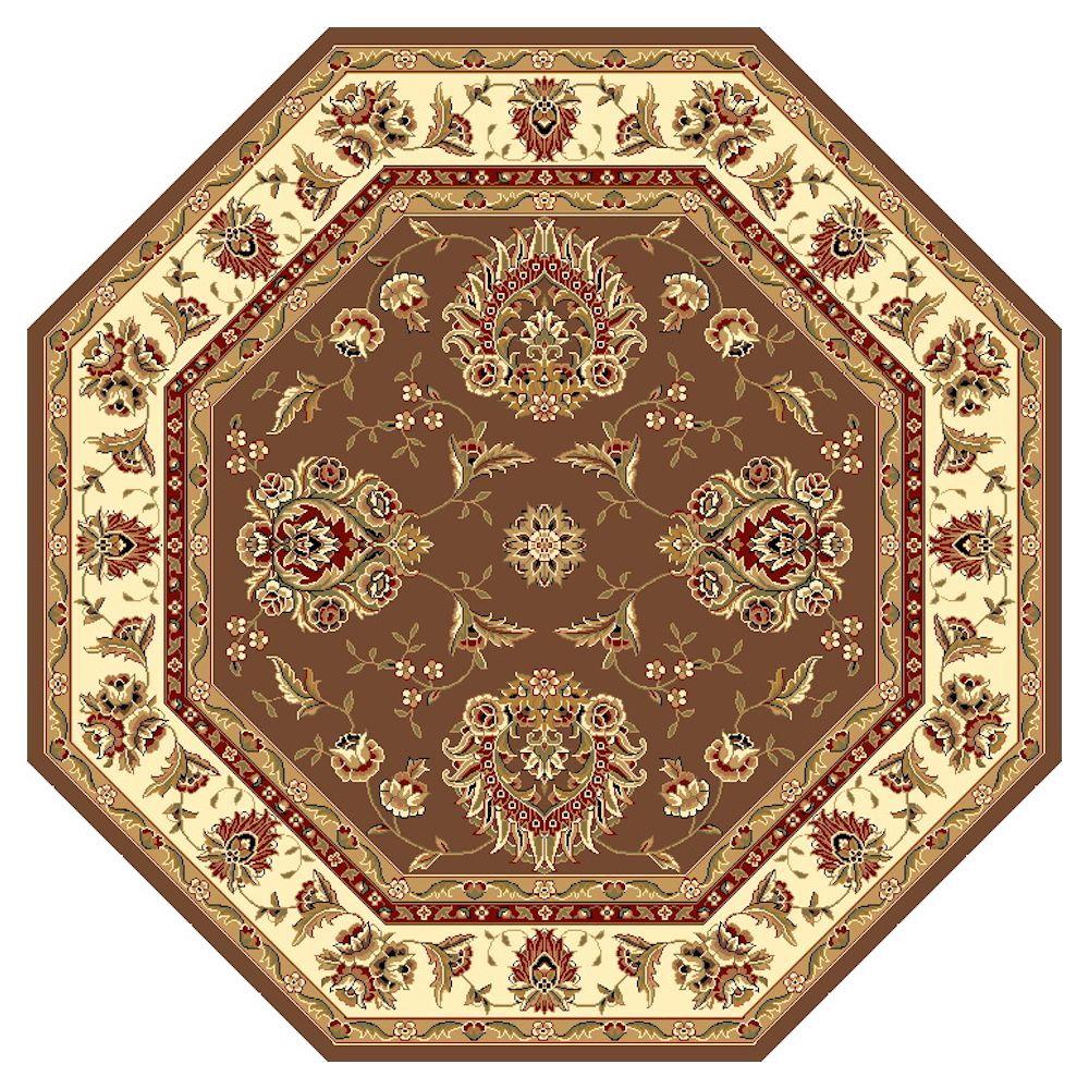 Kas Rugs Clic Mahal Plum 8 Ft X Octagon Area Rug Kas Rugs Clic Mahal Plum 8 Ft X Octagon Area Rug