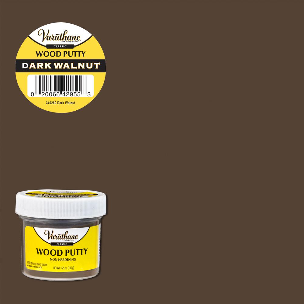 Varathane 3.75 oz. Dark Walnut Wood Putty340260 The Home Depot