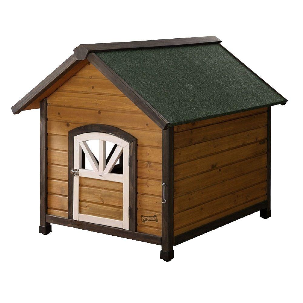 Trixie Log Cabin Large Dog House 39532 The Home Depot