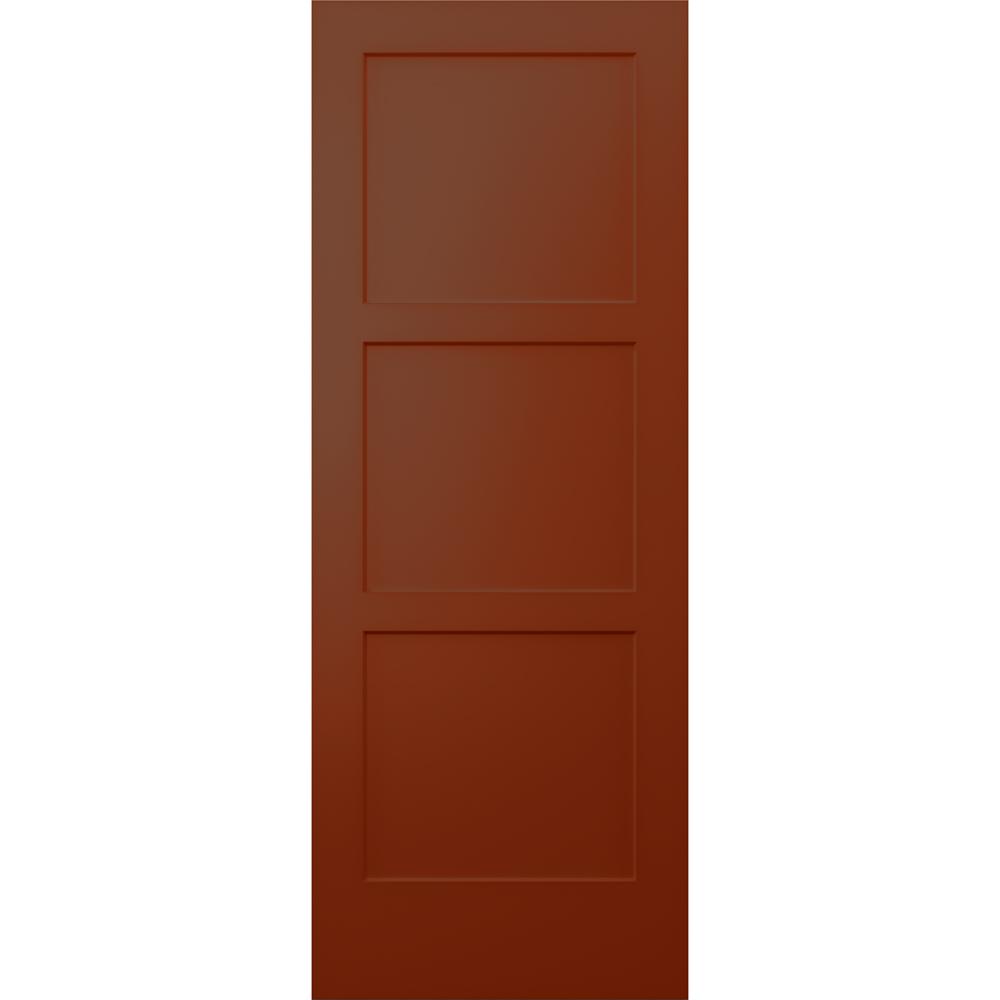 Jeld Wen 36 In X 96 In Birkdale Denim Stain Smooth Hollow Core