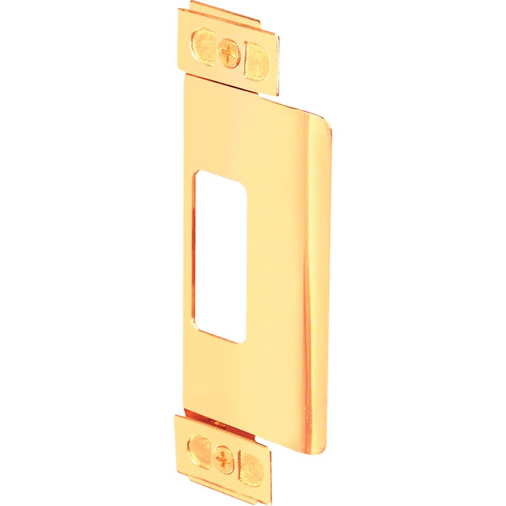 Prime Line Brass Plated Asa Adjustable Door Strike U 9495 The