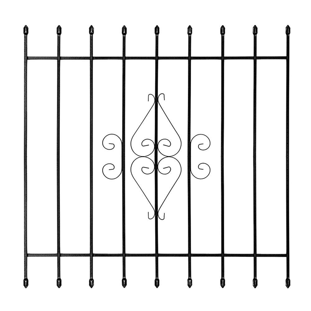 48 Window Security Bars Window Hardware Repair The Home Depot