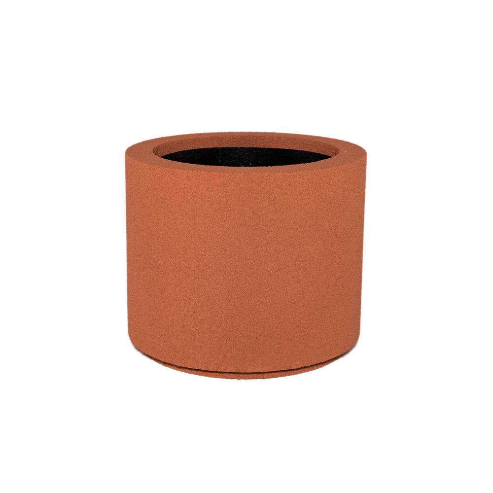 Red Clay Drainage Holes Extra Large Plant Pots Planters Baja 23 In X 19 Red Clay Round Planter