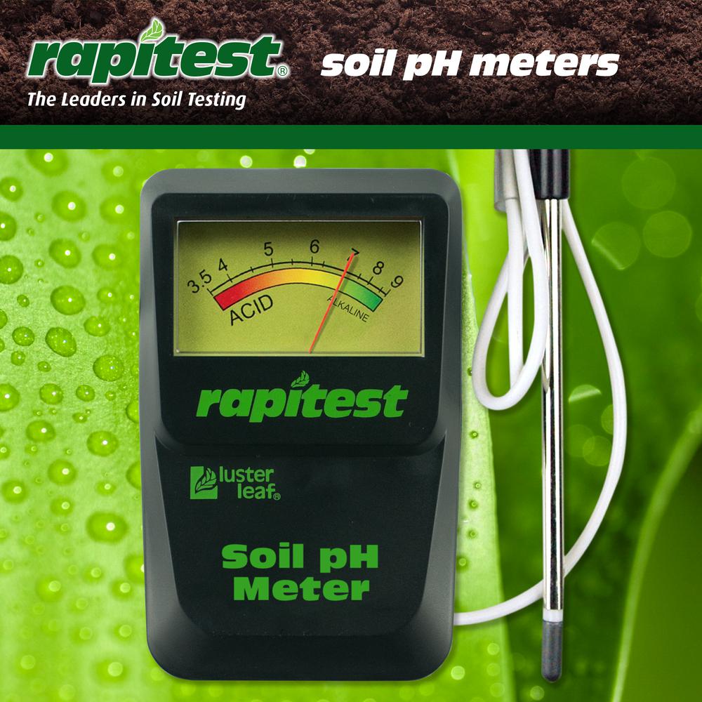 Er Leaf Rapitest Soil Ph Meter 1840 The Home Depot