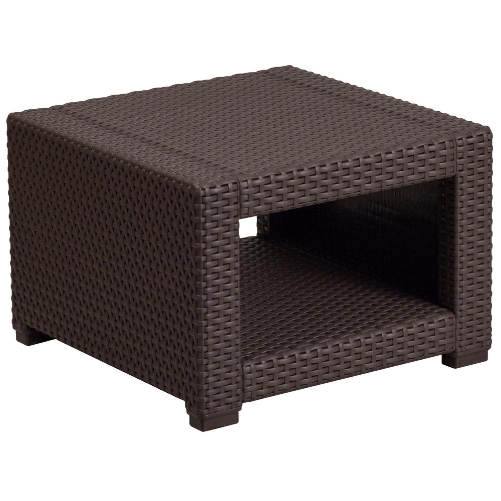 Carnegy Avenue Chocolate Brown Square Wicker Outdoor Dining Table Cga Dad 208287 Ch Hd The Home Depot - Chocolate Brown Wicker Patio Furniture Carnegy Avenue Chocolate Brown Square Wicker Outdoor Dining Table Cga Dad 208287 Ch Hd The Home Depot - Chocolate Brown Wicker Patio Furniture