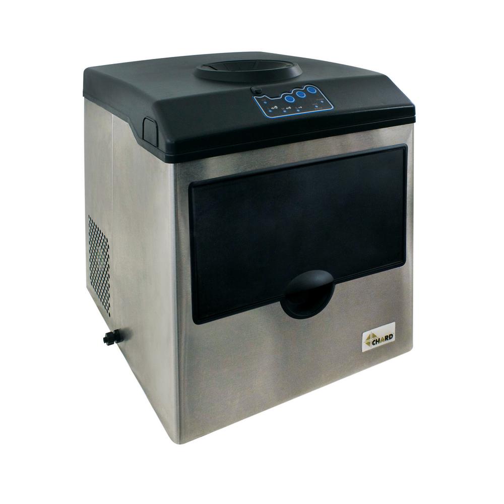 Danby 25 Lb Freestanding Ice Maker In Stainless Steel Dim2500ssdb