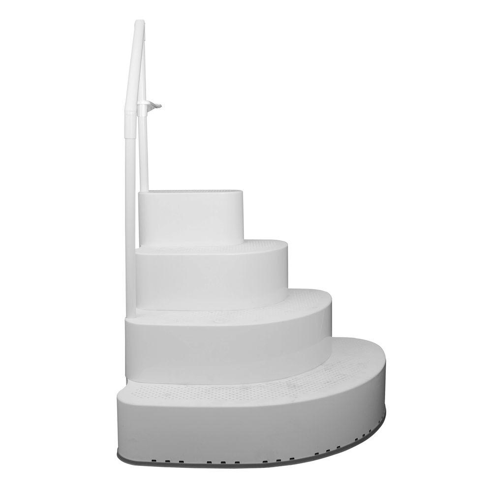 Heritage Wedding  Cake  Steps  for Above Ground Pools  48 in 