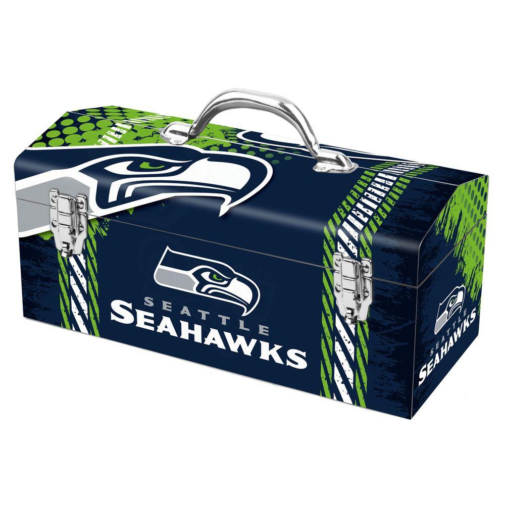 Team ProMark 7.2 in. Seattle Seahawks NFL Tool Box79327 The Home Depot