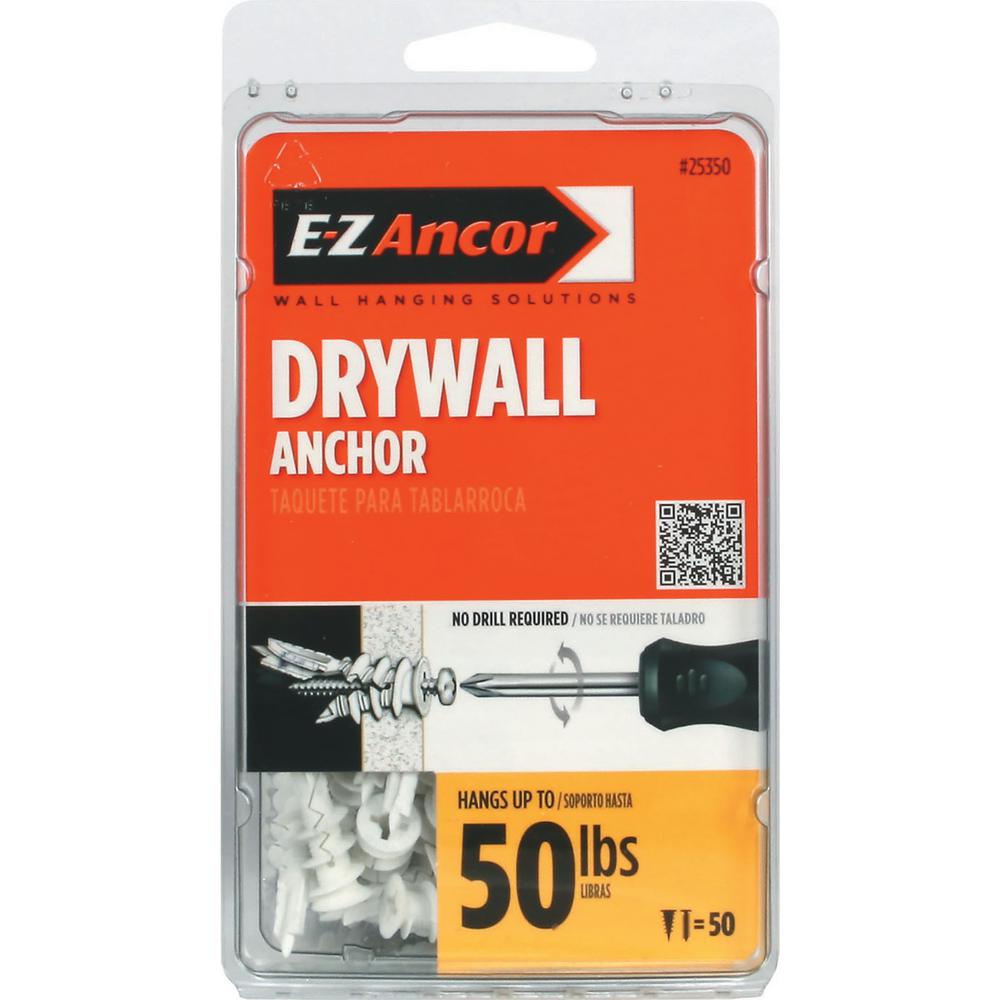 Wall Anchor Size Chart