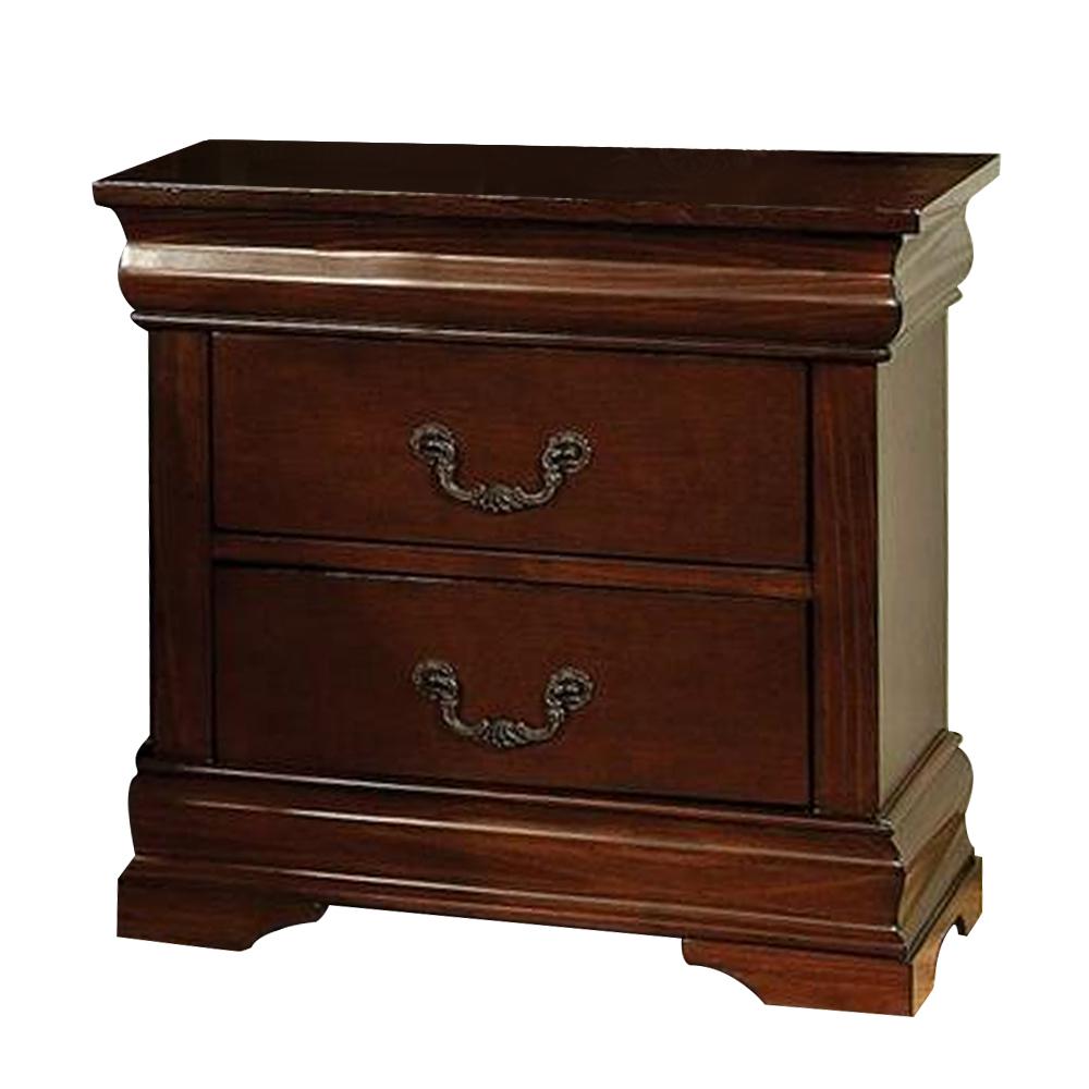 2 Brown Nightstands Bedroom Furniture The Home Depot