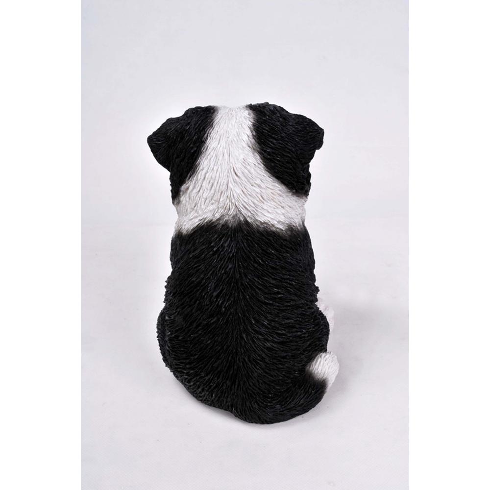 Hi Line Gift Border Collie Puppy Statue 87771 O The Home Depot