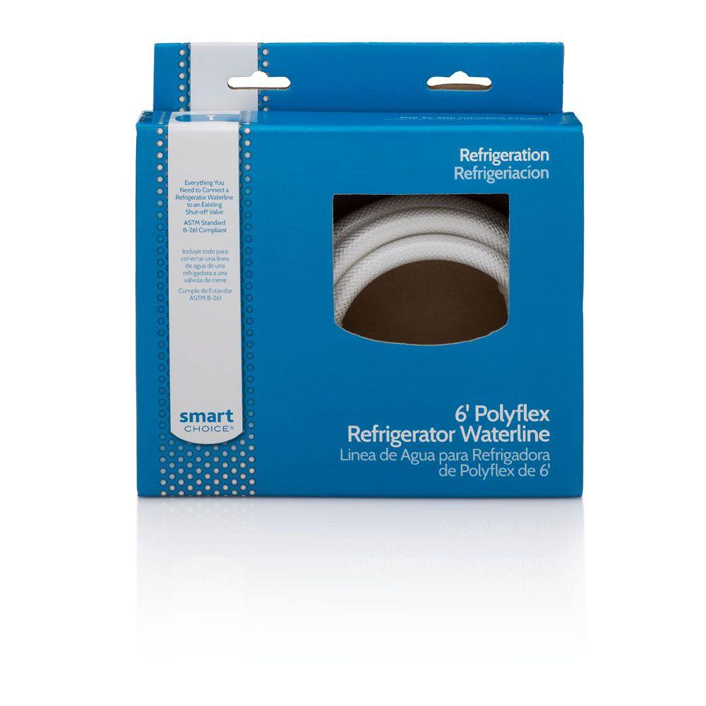 Smart Choice 6 ft. Polyline Refrigerator Waterline Installation Kit