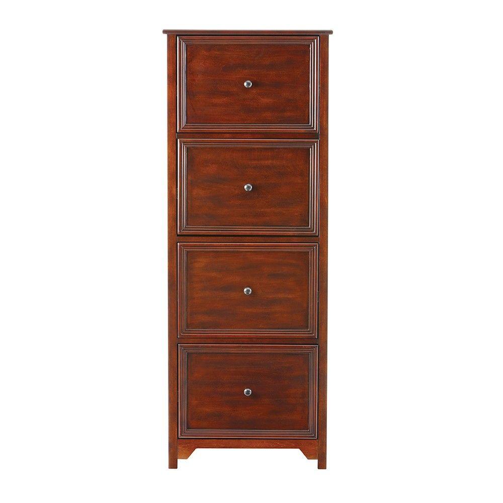 Home Decorators Collection Oxford Chestnut File Cabinet-2914420970 - The Home Depot