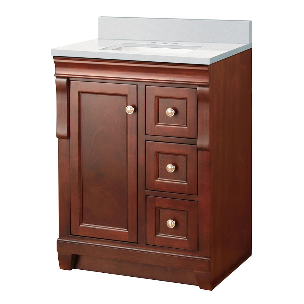 Foremost Naples 25 in. W x 22 in. D BathVanity Cabinet in ...