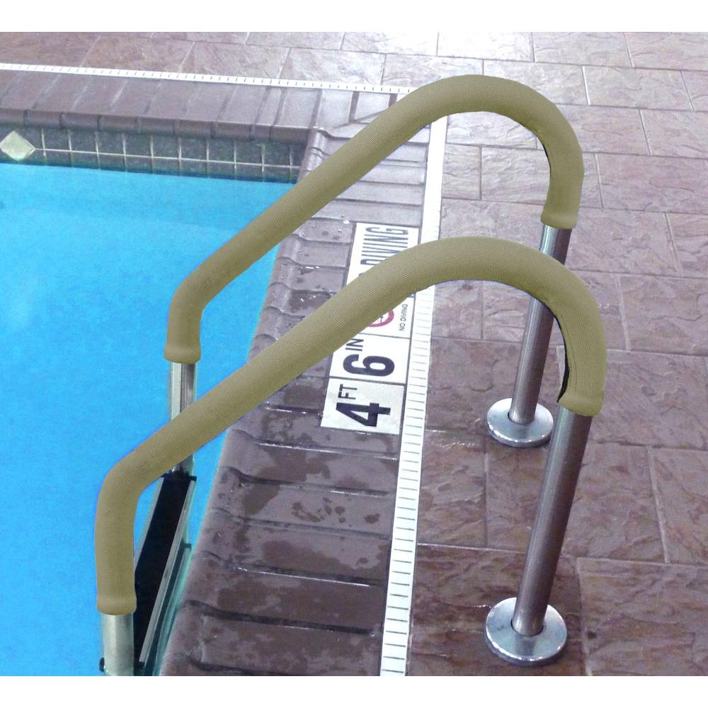 above ground pool handrails