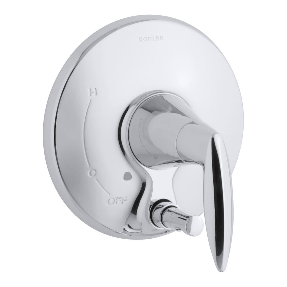 KOHLER Alteo 1-Handle Valve Trim Kit with Diverter Button in Polished ...