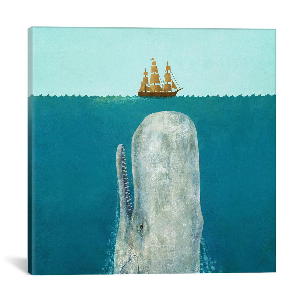 The Whale Square By Terry Fan Wall Art