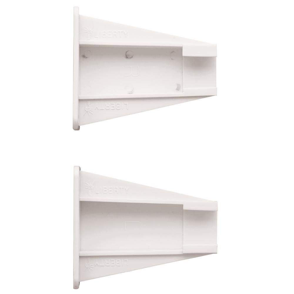 1 Drawer Track Guides Cabinet Hardware The Home Depot