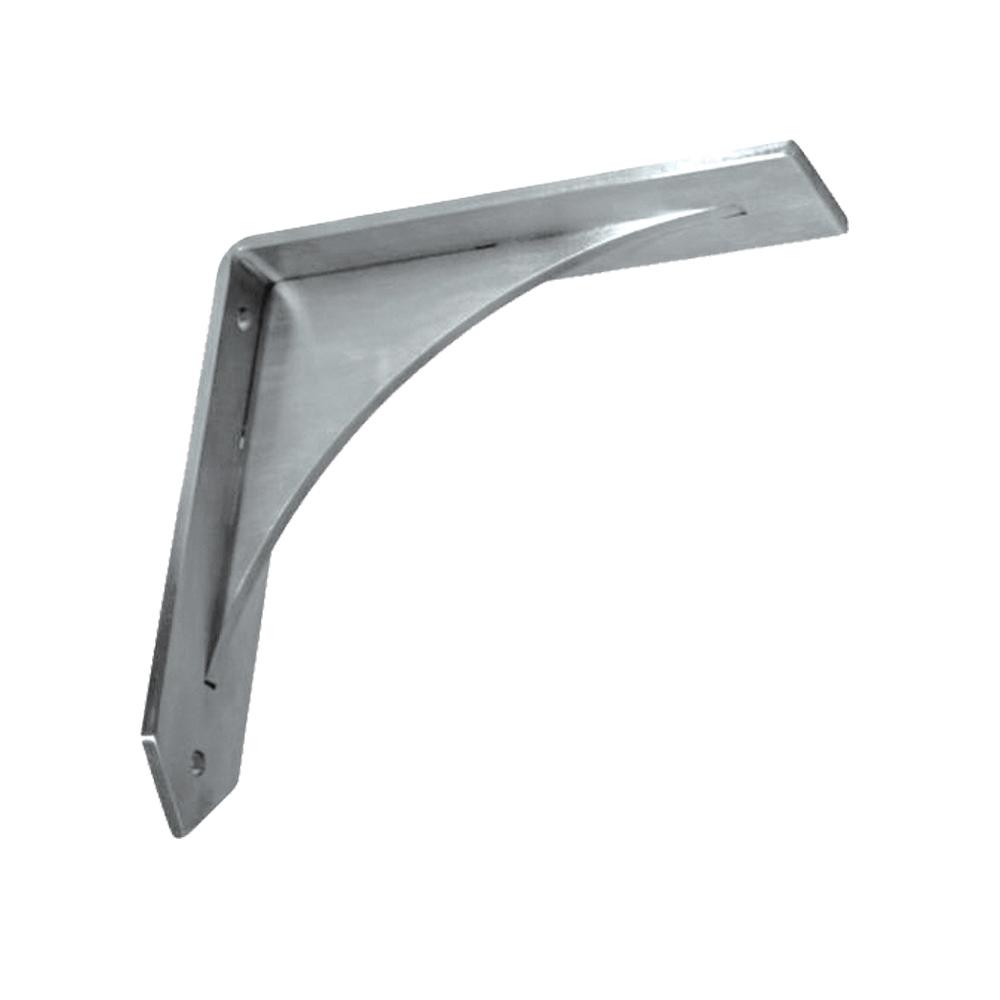 Federal Brace Arrowwood 10 In X Stainless Steel Low Profile Federal Brace Arrowwood 10 In X Stainless Steel Low Profile Countertop Bracket
