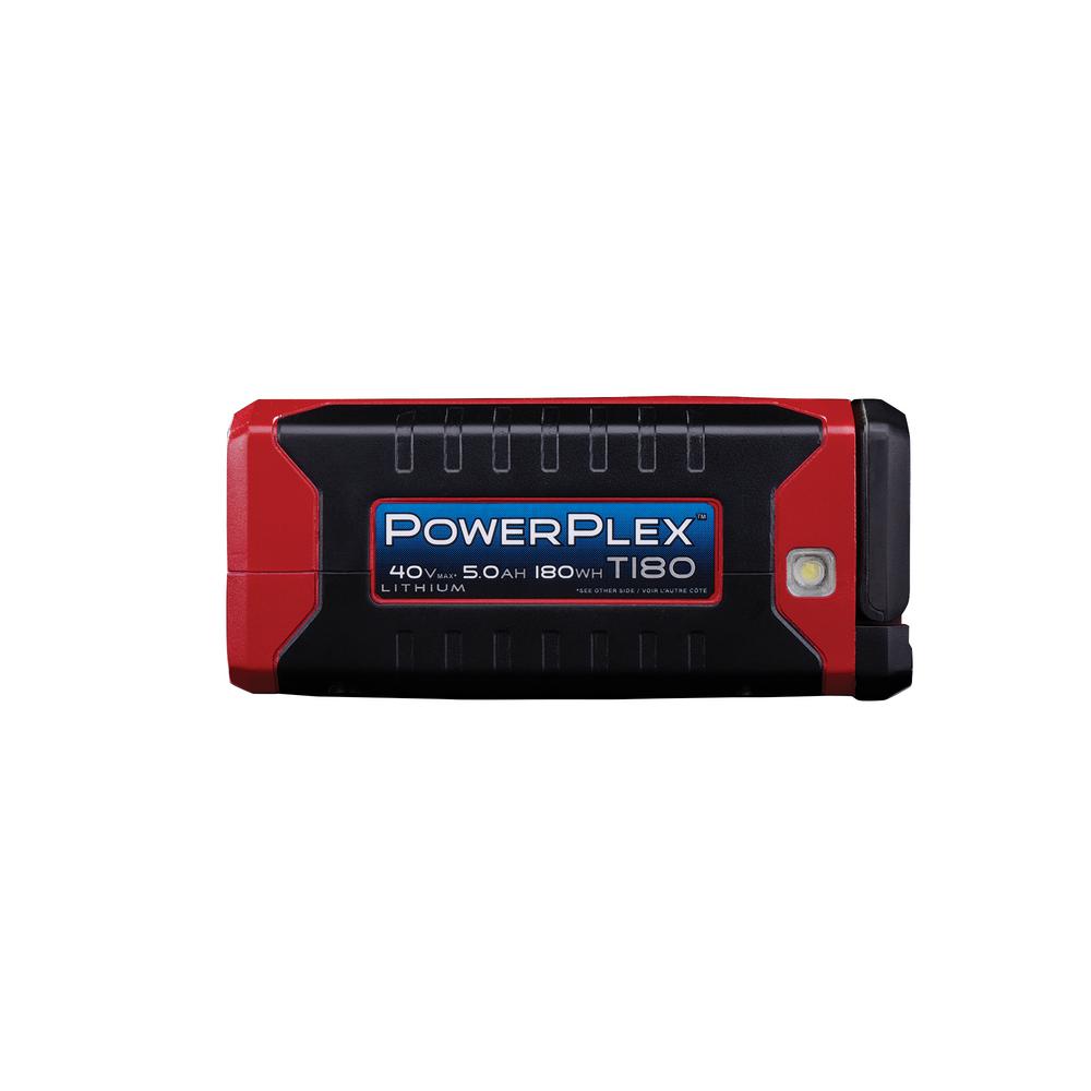 Toro Outdoor Batteries Chargers Replacement Engines Plex 40 Volt Max Lithium Ion 5 0 Ah T180 Battery