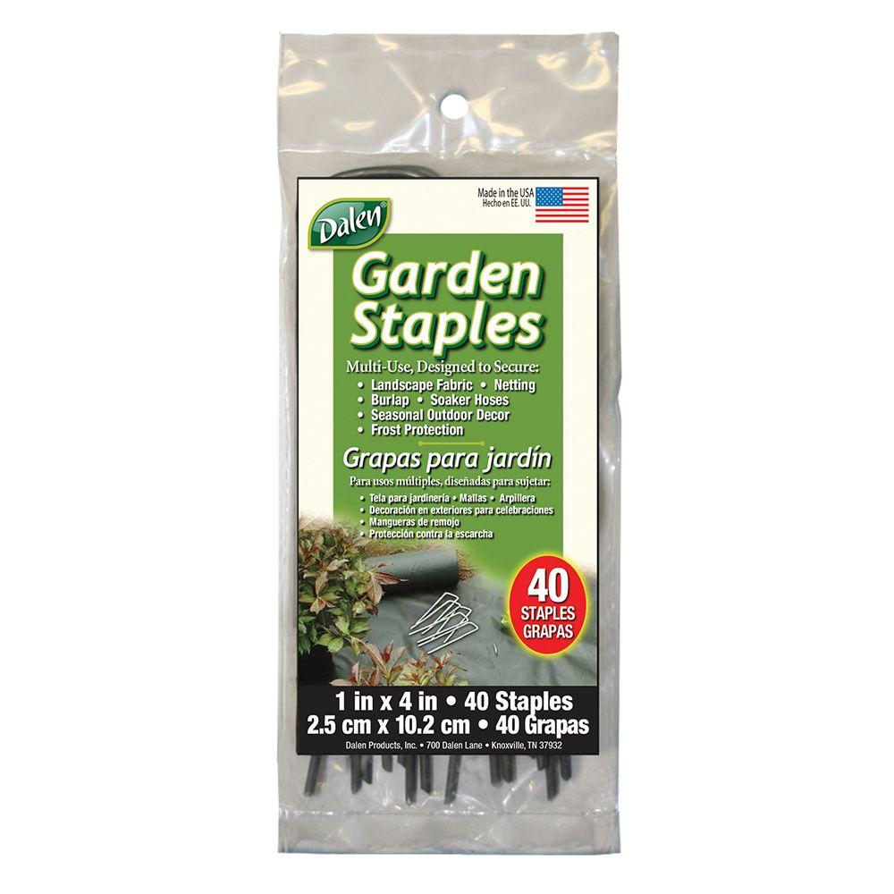 6 In X 1 Sod Staples 300 Piece Per Bag 27 17686 Dalen S Garden Staples 40 Pack