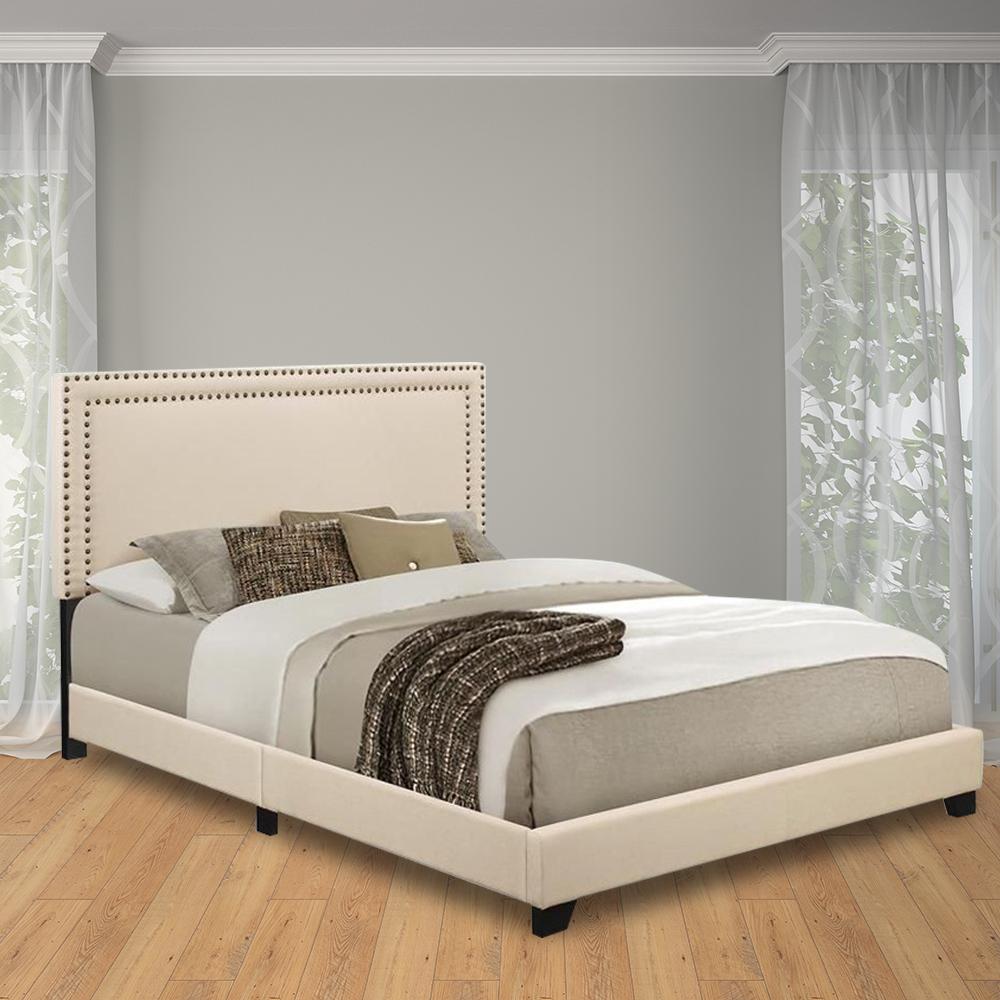 Pulaski Furniture Cream King Upholstered Bed Ds A123 291 104 The