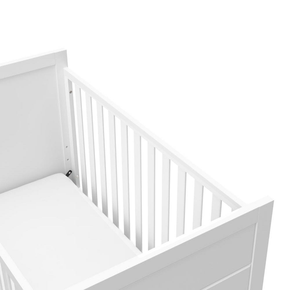 Storkcraft Storkcraft Nestling 3 In 1 Convertible Crib White 04514