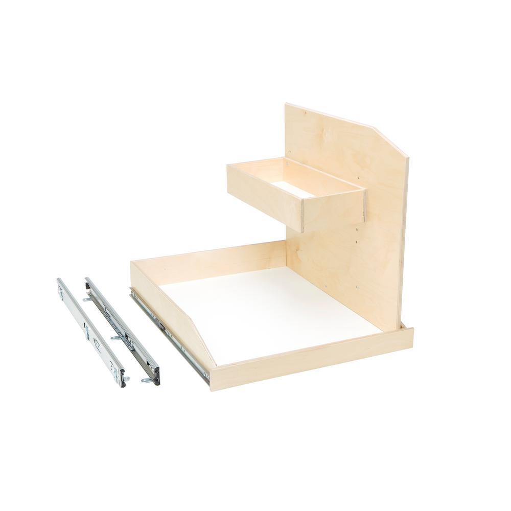 Slide A Shelf Made To Fit Sink Caddy Slide Out Shelf Full