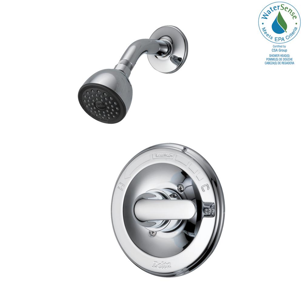 Delta Classic Single Handle 1 Spray Shower Only Faucet In Chrome