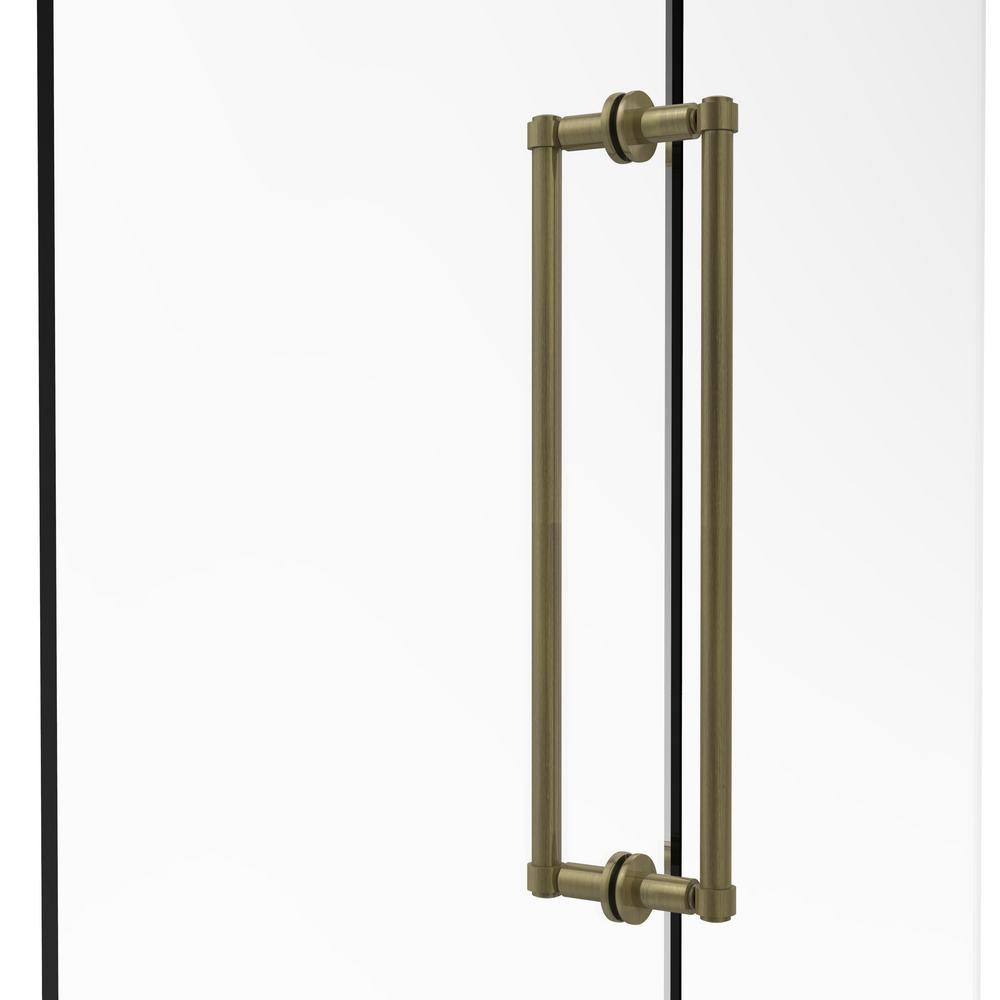 Allied Brass Contemporary 18 in. Back-to-Back Shower Door Pull