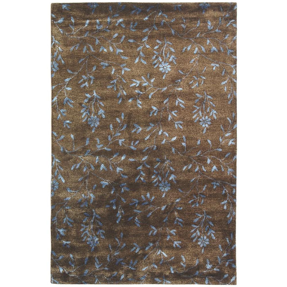 Safavieh Soho Brown Light Blue 8 Ft X 11 Area Rug Soh418a 9 Safavieh Soho Brown Light Blue 8 Ft X 11 Area Rug