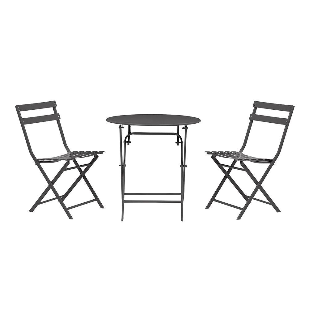 Home Decorators Collection Follie Pea 3 Piece Patio Bistro Set