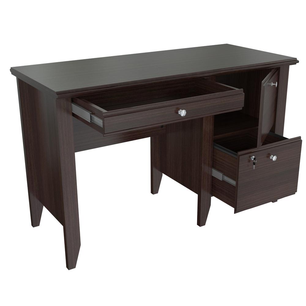 Espresso Writing Desk
