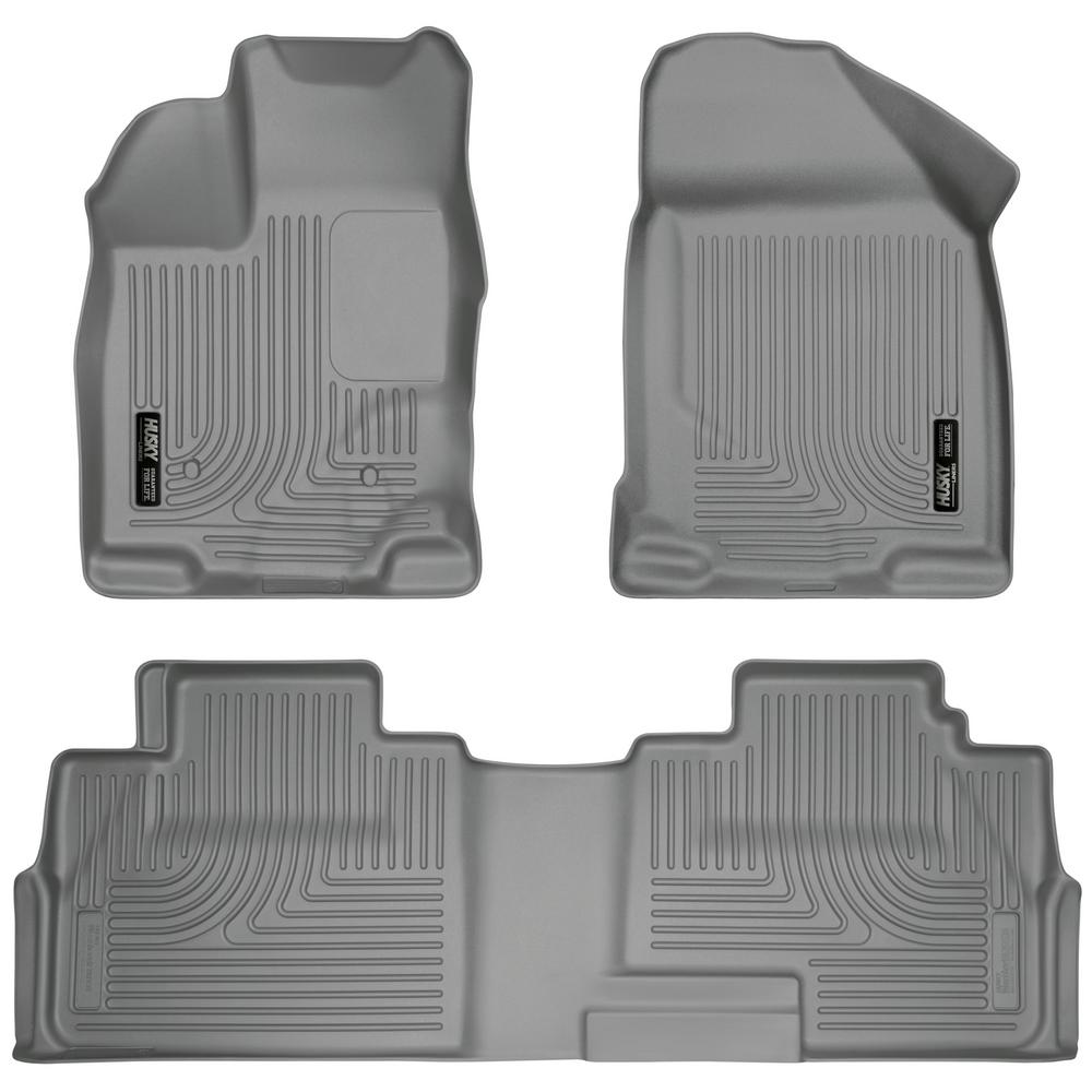 Passenger /& Rear Floor GGBAILEY D3997C-S1A-BLK/_BR Custom Fit Car Mats for 1999 2000 2003 2002 2004 Volkswagen Jetta Sedan Black with Red Edging Driver 2001