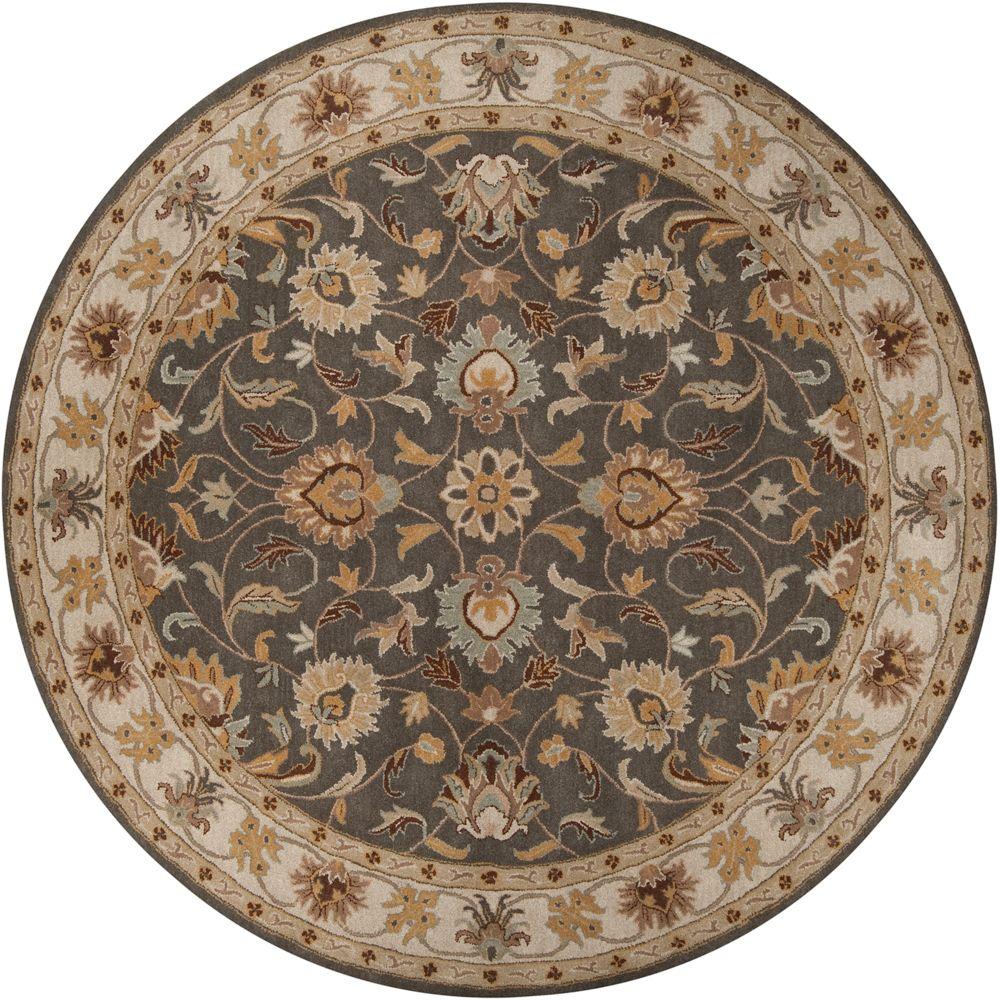 Artistic Weavers John Gold 8 Ft X Round Area Rug Artistic Weavers John Gold 8 Ft X