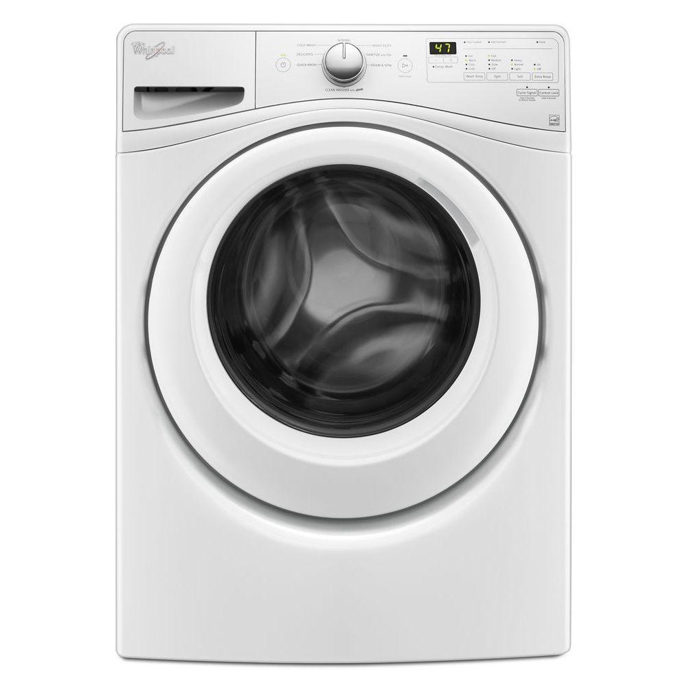 Whirlpool 4.5 cu. ft. Stackable White Front Load Washing Machine with Adapative... by Whirlpool